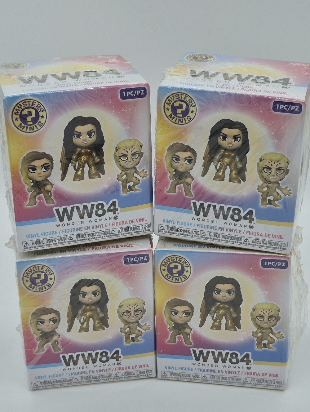 WW84 Wonder Woman Funko Mystery Minis Lot of 4 Sealed Blind Box